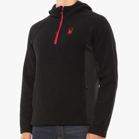 Spyder Other - Spyder Men's Boundless Half Zip Hooded Sweater
